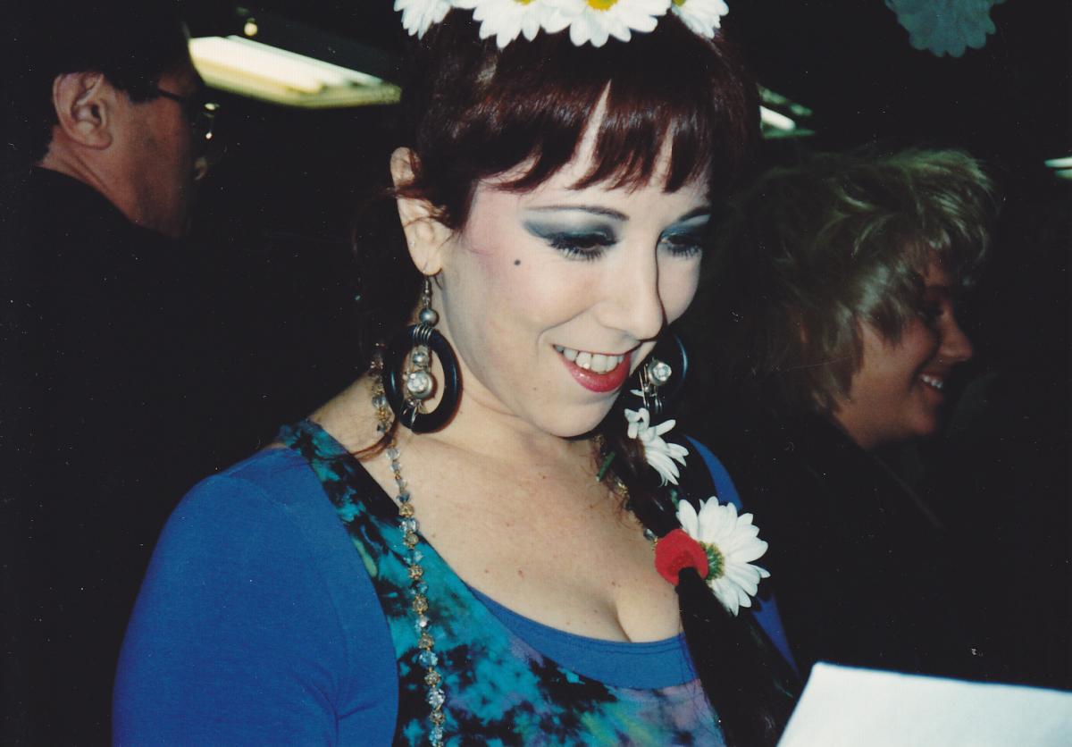 Annie in 1990