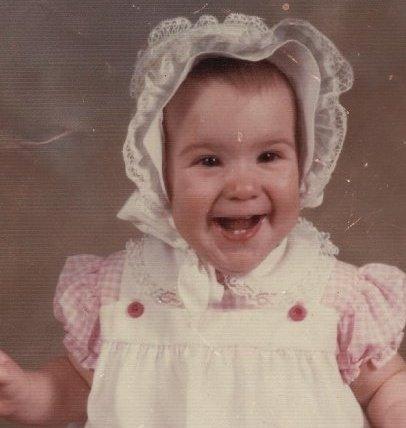 Here's a baby pic of only-child-me!
