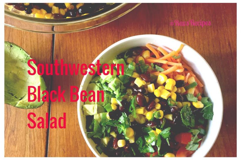 This heart black bean salad is yummy, nutritious, and perfect for meal prep!  