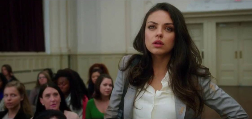 "Bad Moms is adorably predictable: Mila Kunis plays Amy Mitchell, a stereotypical do-it-all mom who bows and scrapes to Christina Applegate, who kills it as Gwendolyn, the Head Bitch in Charge of the PTA." Image: Youtube