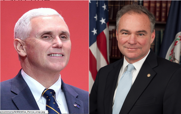 A tale of two really solid VP candidates (Image Credit: Gage Skidmore via Wikimedia Commons, and United States Senate - http://www.kaine.senate.gov/about, Public Domain