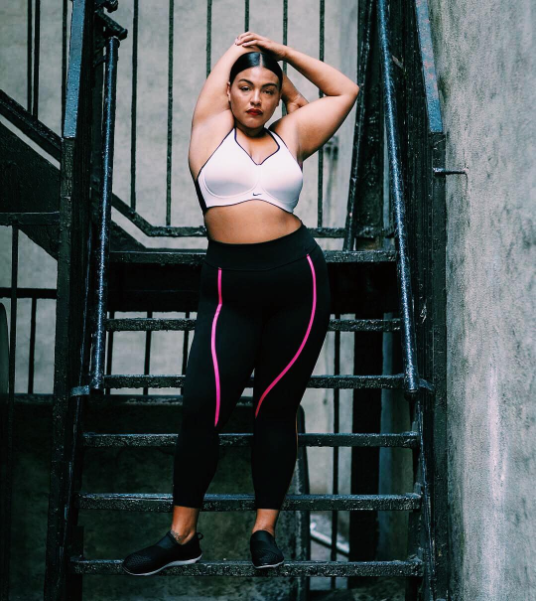 Why are people so scared and angry about Nike offering plus-size fitness wear? (Image Credit: Instagram/trendera)