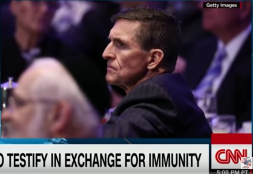 Will anyone take Mike Flynn up on his immunity offer? And what is up with how cute hippos can be?? (Image Credit: YouTube/Freedom of Press)