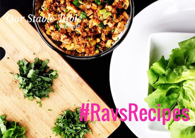 #RavsRecipes Chicken Lettuce Wrap