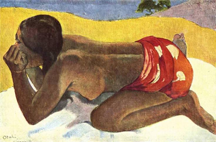 Paul Gauguin, "Alone"