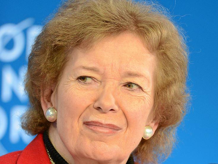 Mary Robinson, baddest bitch around (Credit: Wikimedia Commons)