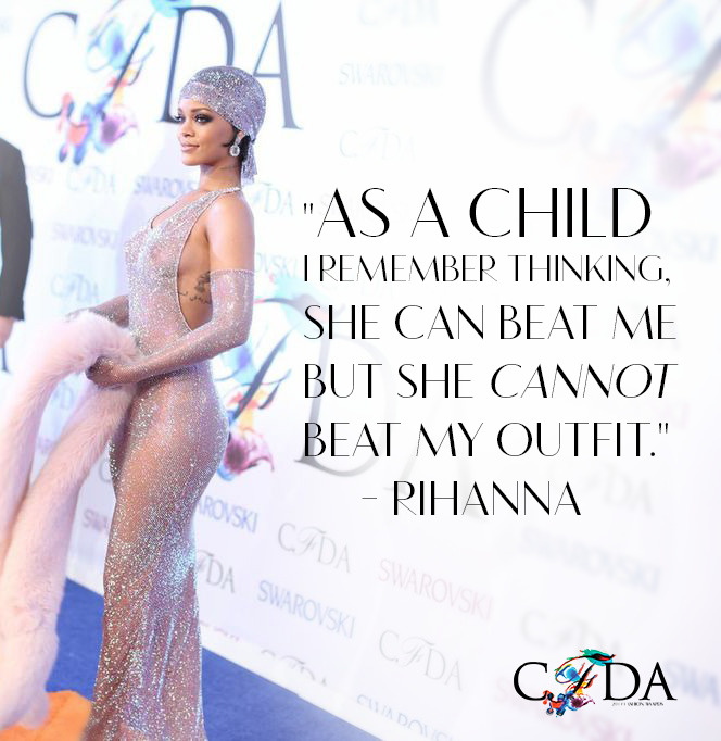 Rihanna CFDA Awards - Rihanna naked - Rihanna & Anna Wintour