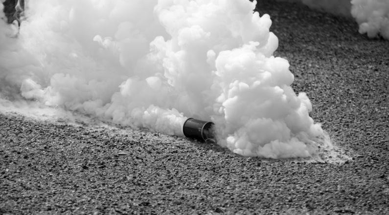 Tear gas (Credit: ThinkStock)