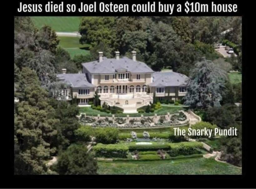 Joel Osteen's "house"