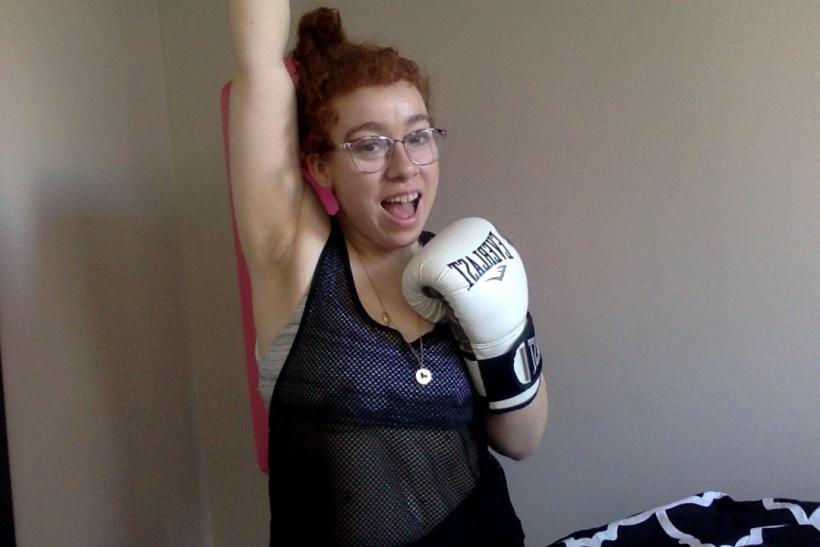 I want to centralize women’s MMA and combat sports, as well as uplift everyone involved. (photo courtesy of the author) 