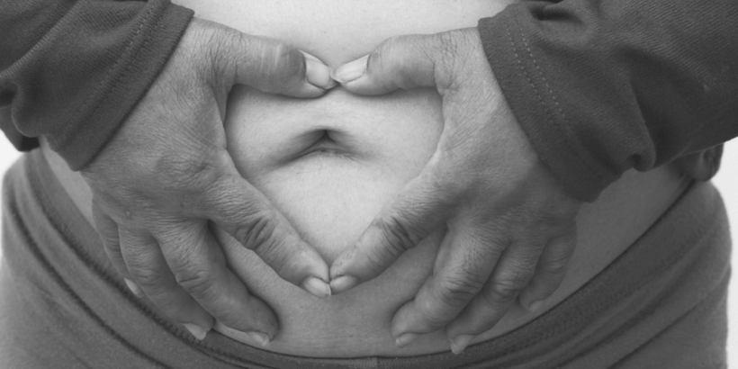 “I just love your squishy belly!” Then, as only children can do, he gave it a nickname: belly jelly.