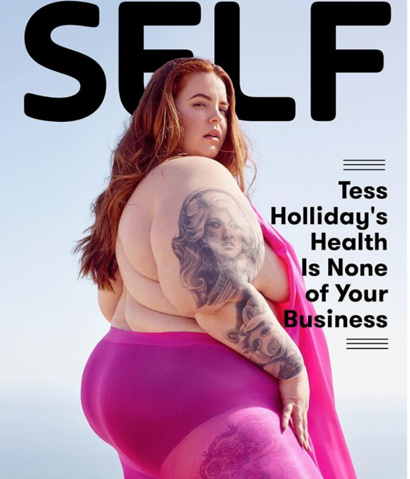 Tess Holliday Celebrates Her Post-Partum Body with a 'Belly Love