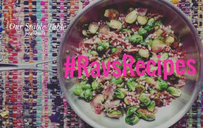 #RavsRecipes: Brussel Sprouts With Prosciutto And Pomegranate Seeds