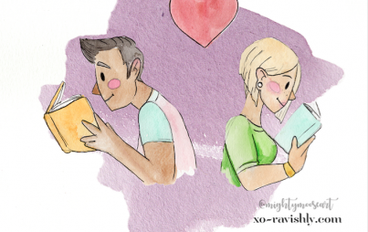 You and your partner need to connect over more than scheduling and chore lists. Here are some fun ways to stay in the romance zone. (Image Credit: Mariah Sharp aka @mightymooseart)