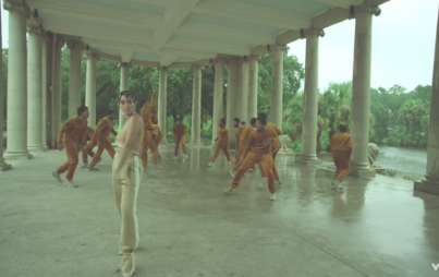 Screenshot from "Don't Touch My Hair" music video by Solange