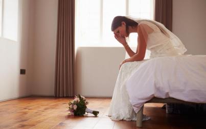 How to cope with a less-than-perfect wedding day. 
