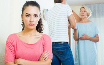 Being with your partner’s dysfunctional family is an exercise in self-restraint.
