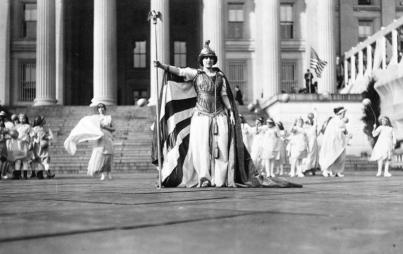 Image of the 1913 Women's Suffrage Parade courtesy of the Library of Congress
