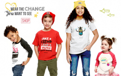 Little Activists offers kids clothing that sends a positive message of action.