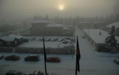 It's the most wonderful time of the year... Image: <a href="https://commons.wikimedia.org/wiki/File:Anchorage_winter_sun.jpg">Wikipedia</a>