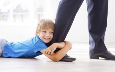 If he were an asshole to my kids, things would be easier. But he’s not. Image: Thinkstock.