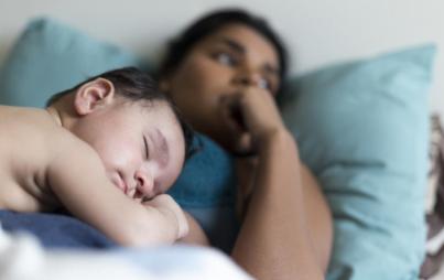 How can we take care of ourselves while also caring for babies and toddlers? Image: Thinkstock.
