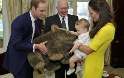 See that wombat, George? It too will be king before you. Courtesy of, Wikimedia 