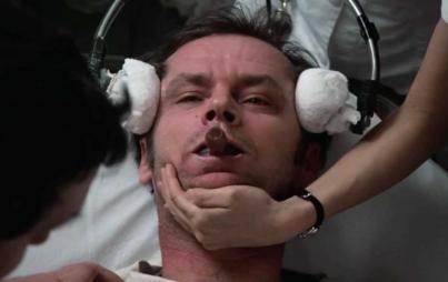 Jack Nicholson in One Flew Over The Cuckoo's Nest (credit: youtube screen grab)