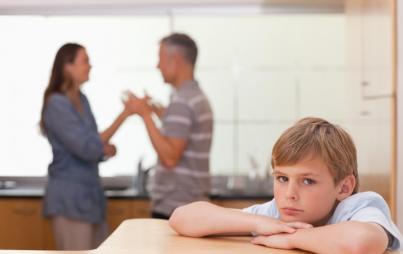 When mom and dad argue, oftentimes, the child feels responsible and that it’s their fault.