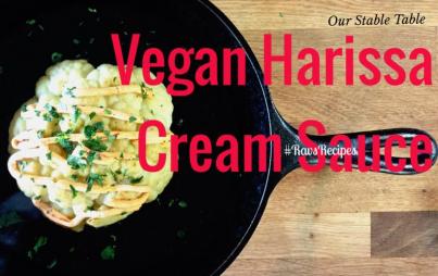Vegan Harissa Cream Sauce Recipe