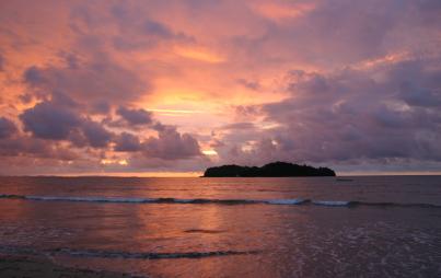 Photo of sunset in Madagascar courtesy of the author. 